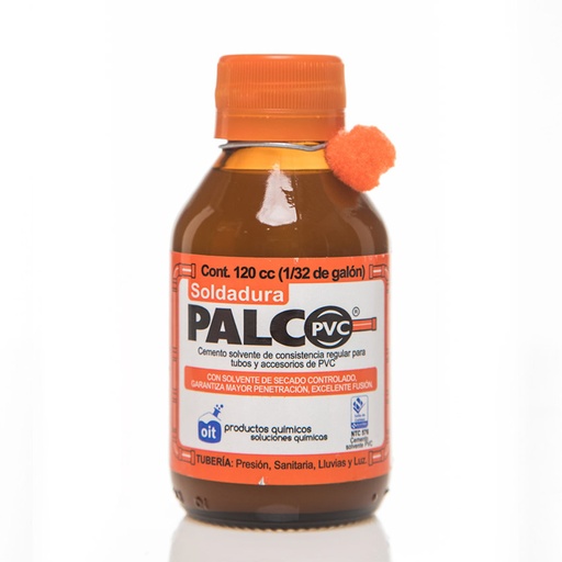 [8706] PEGA PVC FINA PALC 1/32 (120 CC) (CERTIFICADA)