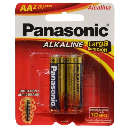 [2480] PILA PANASONIC ALKALINA AA (PAR)