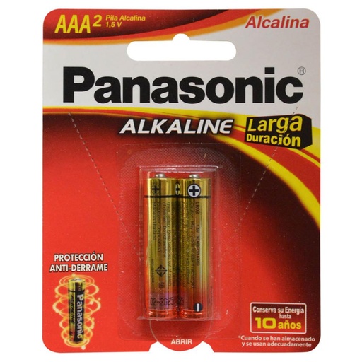 [2481] PILA PANASONIC ALKALINA AAA (PAR)