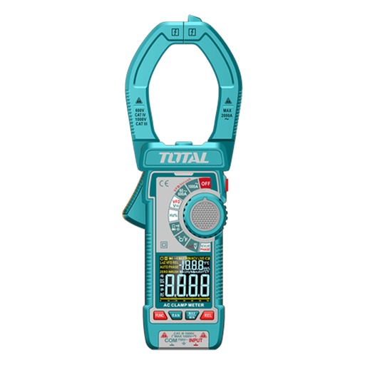 [21055] PINZA VOLTIAMPERIMETRICA 1000V DIGITAL INDUSTRIAL  SUPERTOTAL (TMT7610001)