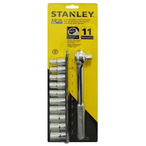 [11359] RACHE CON COPAS BLISTER STANLEY 1/2  X 11 MM C/V (86-734)