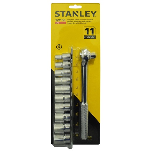[11358] RACHE CON COPAS BLISTER STANLEY 1/2  X 11 PULG C/V (86-735)