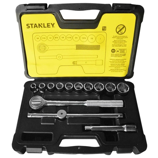 [9161] RACHE CON COPAS STANLEY 1/2 X 14 PCS MM (86-501)