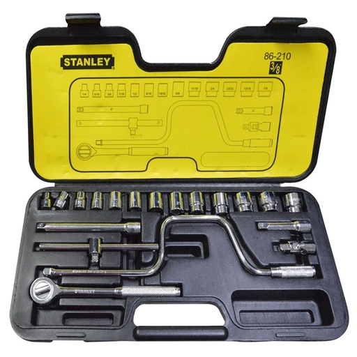[8001] RACHE CON COPAS STANLEY 3/8  X 20 PULGADA C/V (86-210)