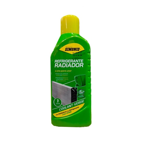 [15965] REFRIGERANTE PARA RADIADOR 1LT VERDE  (108190)