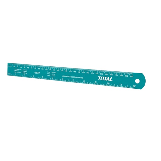 [16606] REGLA 30CM ALUMINIO TOTAL (TMT633002)