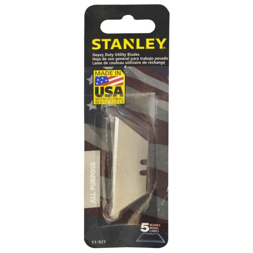 [9053] REPUESTO BISTURI STANLEY X 5  (11-921 )( USAR EN LA REF 10-175)