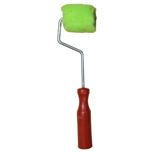 [10325] RODILLO FELPA MINI SOFI VERDE - BLANCO 2