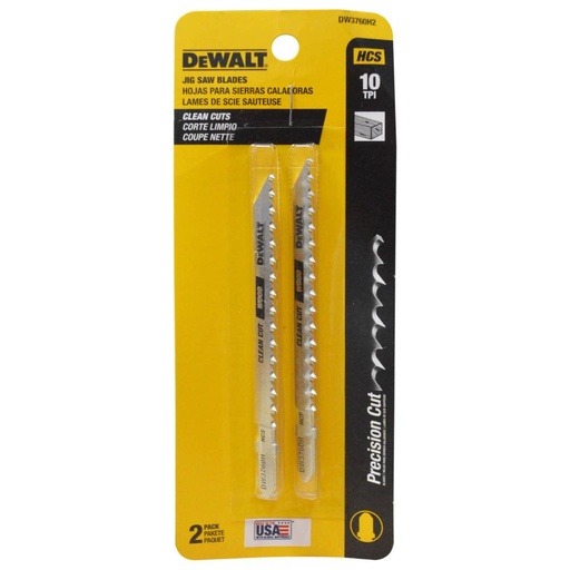 [10202] SIERRA PARA CALADORA MADERA DEWALT X 2 (10TPI (DW3760H2)