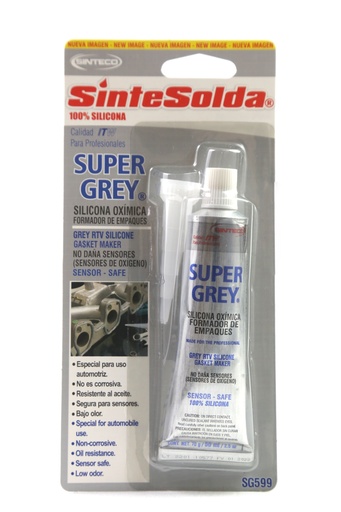 [20962] SILICONA SUPER GREY 50 GRIS AUTOMOTRIZ (1307077)