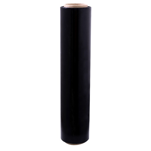 [16132] STRESH POLIFILM (PLASTICO DE EMBALAJE) ANCHO 50 CM - CAL 8 X 300 MTRS NEGRO