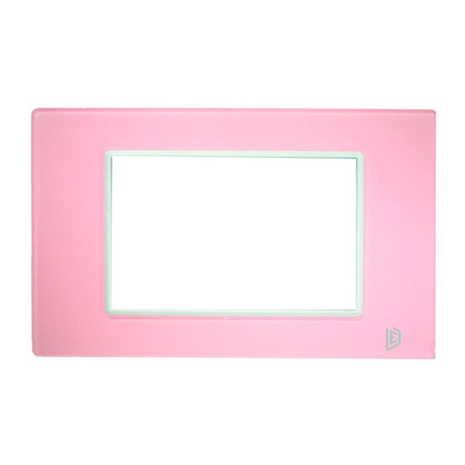 [14400] TAPA LUXOR CRISTAL ROSADO ACRILICO DUKE ENERGY (V10-02AR)