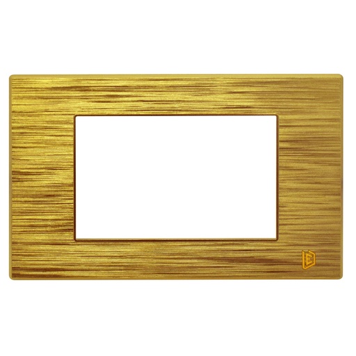 [13162] TAPA LUXOR DORADA CUADRADA DUKE ENERGY (V2-02D)