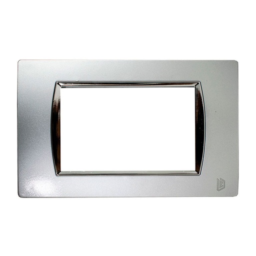 [14395] TAPA LUXOR PLATA BORDE INTERNO CROMADO DUKE ENERGY (V19-02MC)