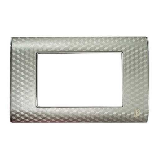 [14393] TAPA LUXOR PLATA CON VISOS 3D DUKE ENERGY (V18-02PB)