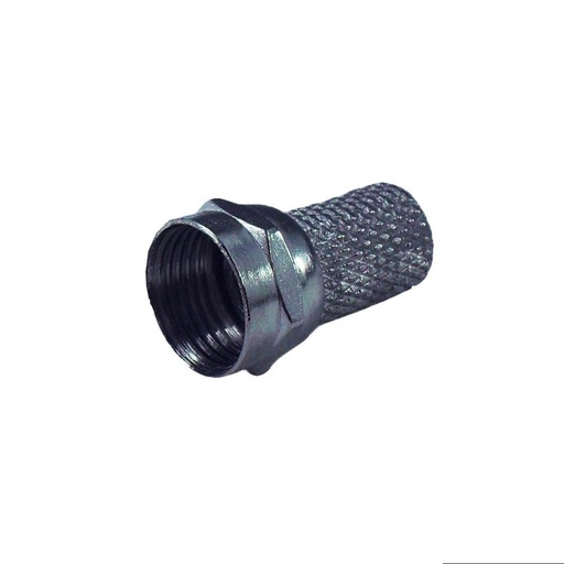 [1706] TERMINAL COAXIAL ROSCA CROMADA  RG6 (RG60-C)