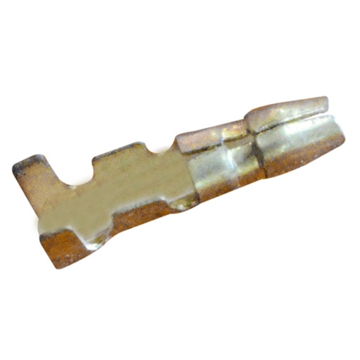 [4550] TERMINAL COBRE REDONDA MACHO (DJ211-42A) (HT30074)(CAJITA X 100)