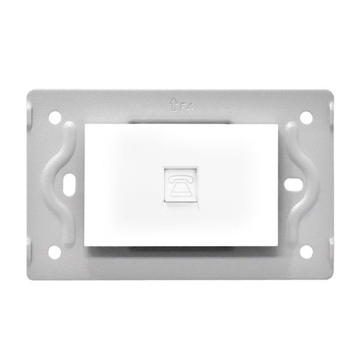 [14688] TOMA TELEFONO LUXOR BLANCO DUKE ENERGY (V9-024)