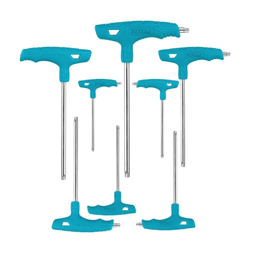[15554] TORX INDUSTRIAL MANGO EN T JUEGO X 8 PZS TOTAL (THHW80836)