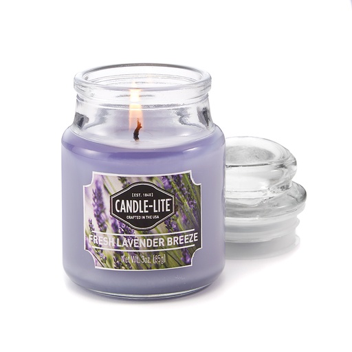 [15215] VELA 3 OZ FRESH LAVENDER BREEZE CANDLE LITE (4449404)