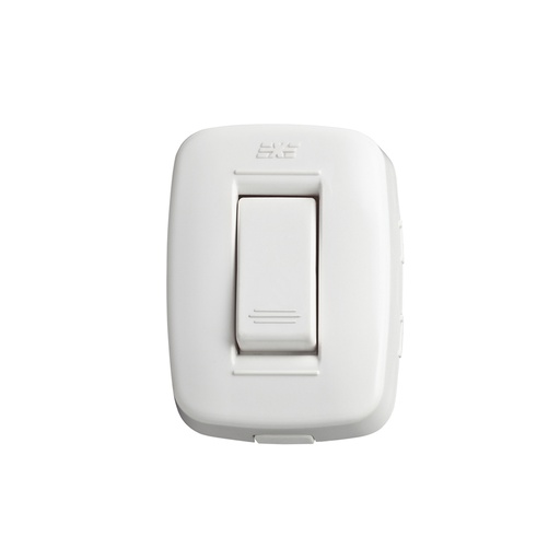 [21285] LINEA AVE S/P BLANCA SWICHE SENCILLO CONMUTABLE 6A 260V (12002)