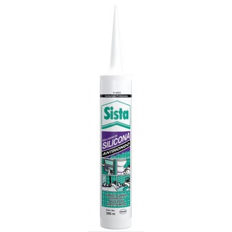 [22337] SILICONA TUBO SISTA BLANCA ANTIHONGOS 280G(2951123)
