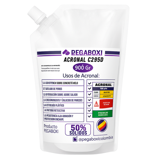 [16392B] ACRONAL E-50% CUARTO BOLSA DOYPACK 