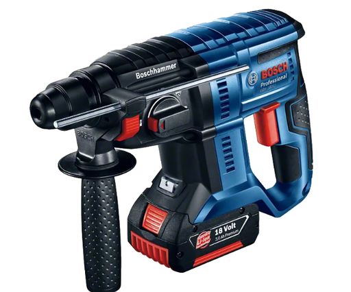 [22974] TALADRO ROTOMARTILLO INALAMBRICO BOSCH 18V  SDS PLUS GBH180 (00615A0024X000) (BATERIA Y CARGADOR INCLUIDO)