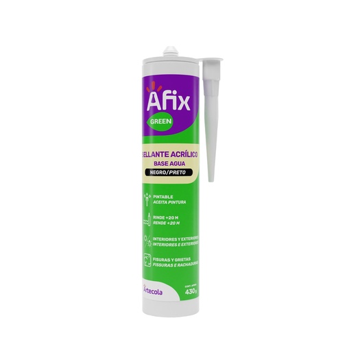 [23619] SELLADOR Y ADHESIVO ACRILICO NEGRO X 430ML AFIX PEGADIT (0406918)