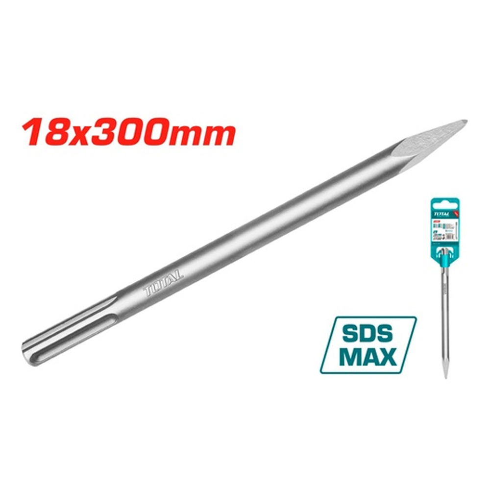 CINCEL PUNTA SDS MAX 18 X 300 MM  SUPER TOTAL (TAC1521181)