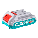 TALADRO INALAMBRICO PERCUTOR 1/2" 66N.M 20V CAJA PLASTICA INCLUYE 2 BATERIAS 20V, 1 CARGADOR Y ACCESORIOS INDUSTRIAL SUPER TOTAL (UTIDLI20668)