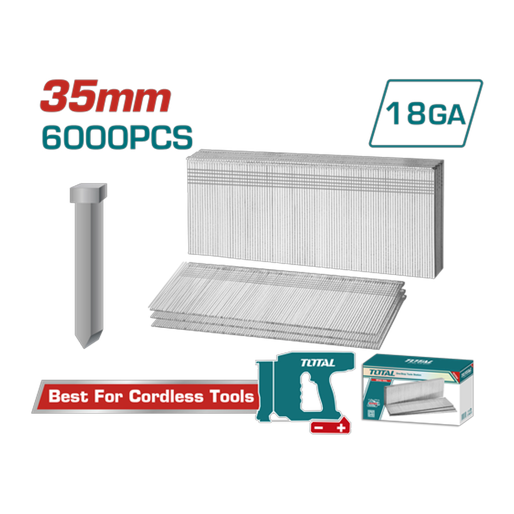 CLAVO GRAPADORA 35MM PARA USAR EN (TCBNLI3505,TCBNLI3508,TCBNLI5005,TCBNLI5008, TCBNLI2005, TCBNLI2008) SUPER TOTAL (TAC918356)