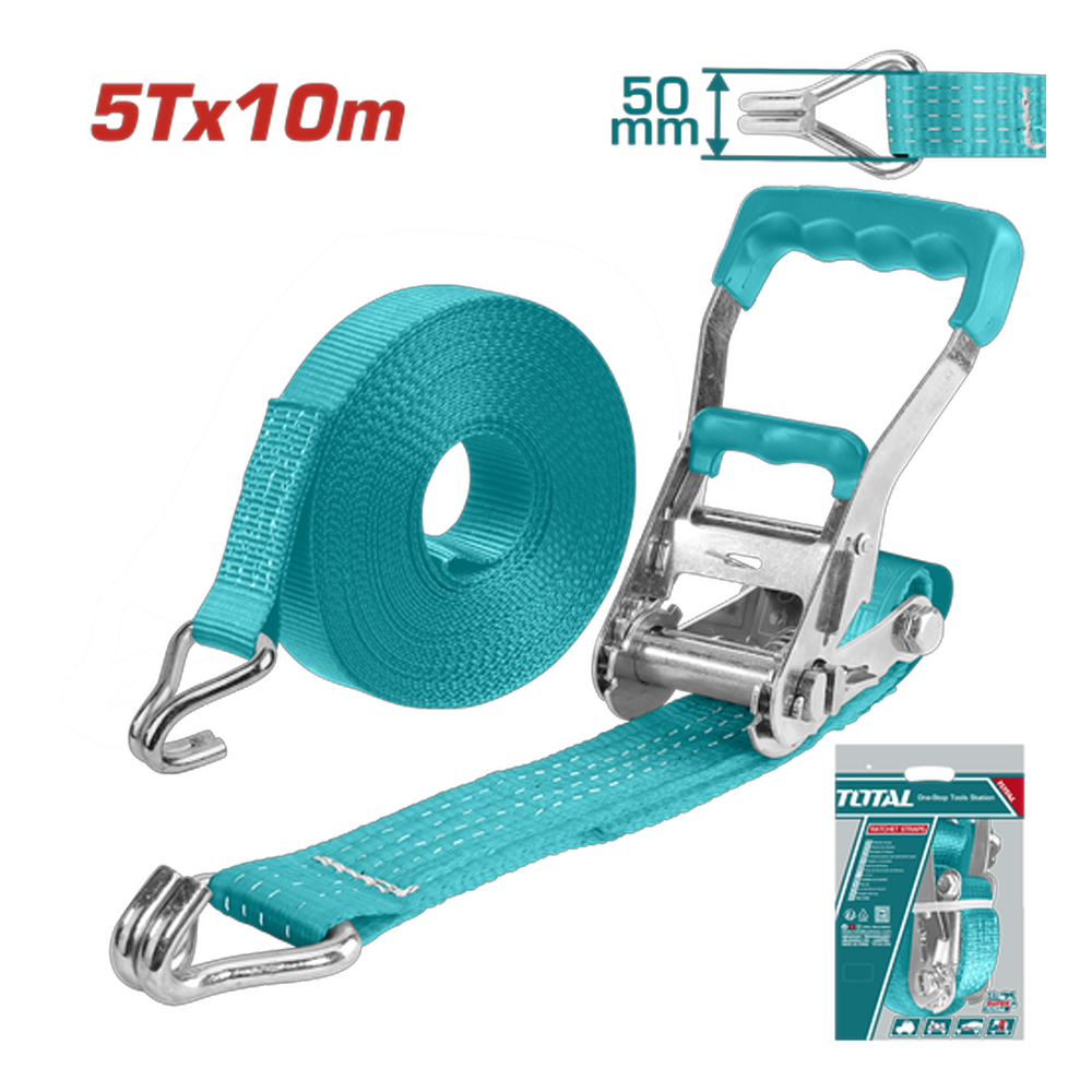 CUERDA PARA CARGA 5T 10 MTS SUPER TOTAL (THTRS5101)