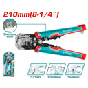 ALICATE PELACABLE 8 1/4" INDUSTRIAL MULTIFUNCION TOTAL (THT15246)