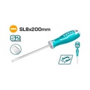 DESTORNILLADOR 5/16X8" (-) PUNTA INMANTADA INDUSTRIAL TOTAL (THT268200)