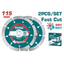 DISCO 4 1/2 DIAMANTADO SEGMENTADO JUEGO X 2PZS TOTAL (TAC21111532)