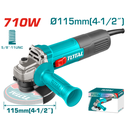 PULIDORA 4 1/2  710W INCLUYE MANGO AUXILIAR  INDUSTRIAL TOTAL (UTG10711576)