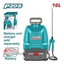 FUMIGADORA INALAMBRICA 16L 20V 5BAR BATERIA Y CARGADOR NO INCLUIDO TOTAL (TSPLI2016)