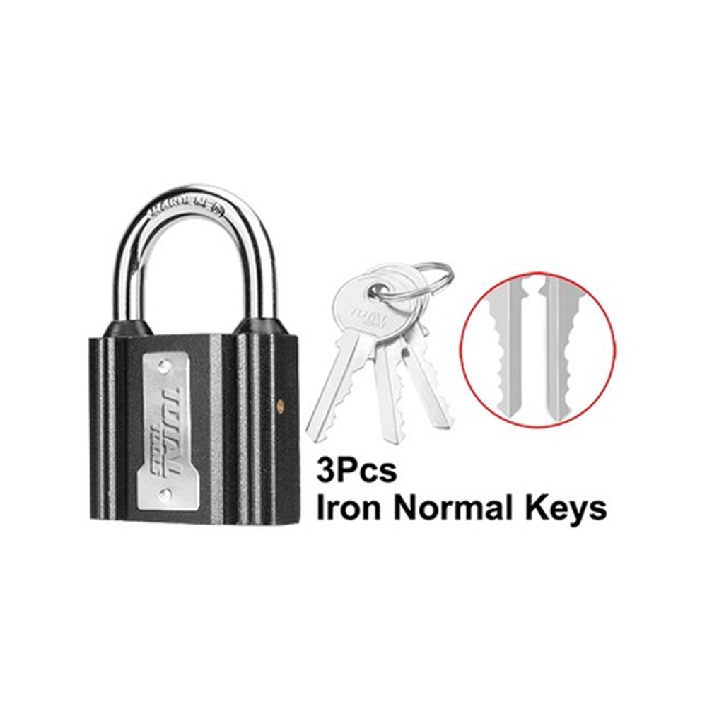 CANDADO 32 MM NEGRO TOTAL (TLK31321)