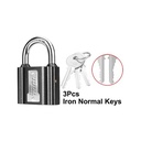 CANDADO 50 MM NEGRO TOTAL (TLK31501)