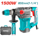 TALADRO ROTOMARTILLO SDS PLUS 1500W INDUSTRIAL TOTAL (UTH1153226)