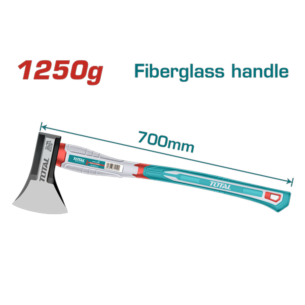 HACHA 1250G  MANGO DE FIBRA DE VIDRIO SUPER TOTAL (THAX061250)