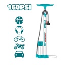 INFLADOR DE PIE 140PSI CON SOPORTE TOTAL (TMPP3811)