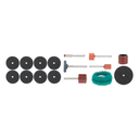 ACCESORIO MOTO TOOL JUEGO X 32 PIEZAS TOTAL (TAKMG5031)