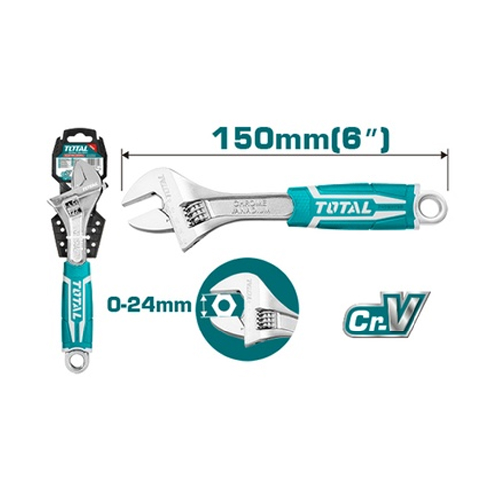 LLAVE PESTON 6" INDUSTRIAL ENCAUCHETADA TOTAL (THT101066)