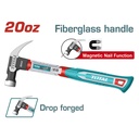 MARTILLO 20 OZ IMANTADO MANGO FIBRA DE VIDRIO SUPER TOTAL (THCH61020)