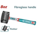 MARTILLO CHIPOTE 8OZ MANGO FIBRA VIDRIO SUPER TOTAL (THRUH6808)