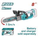 MOTOSIERRA INALAMBRICA 8" 20V INDUSTRIAL BATERIA Y CARGADO NO INCLUIDO SUPER TOTAL (TGSLI2085)