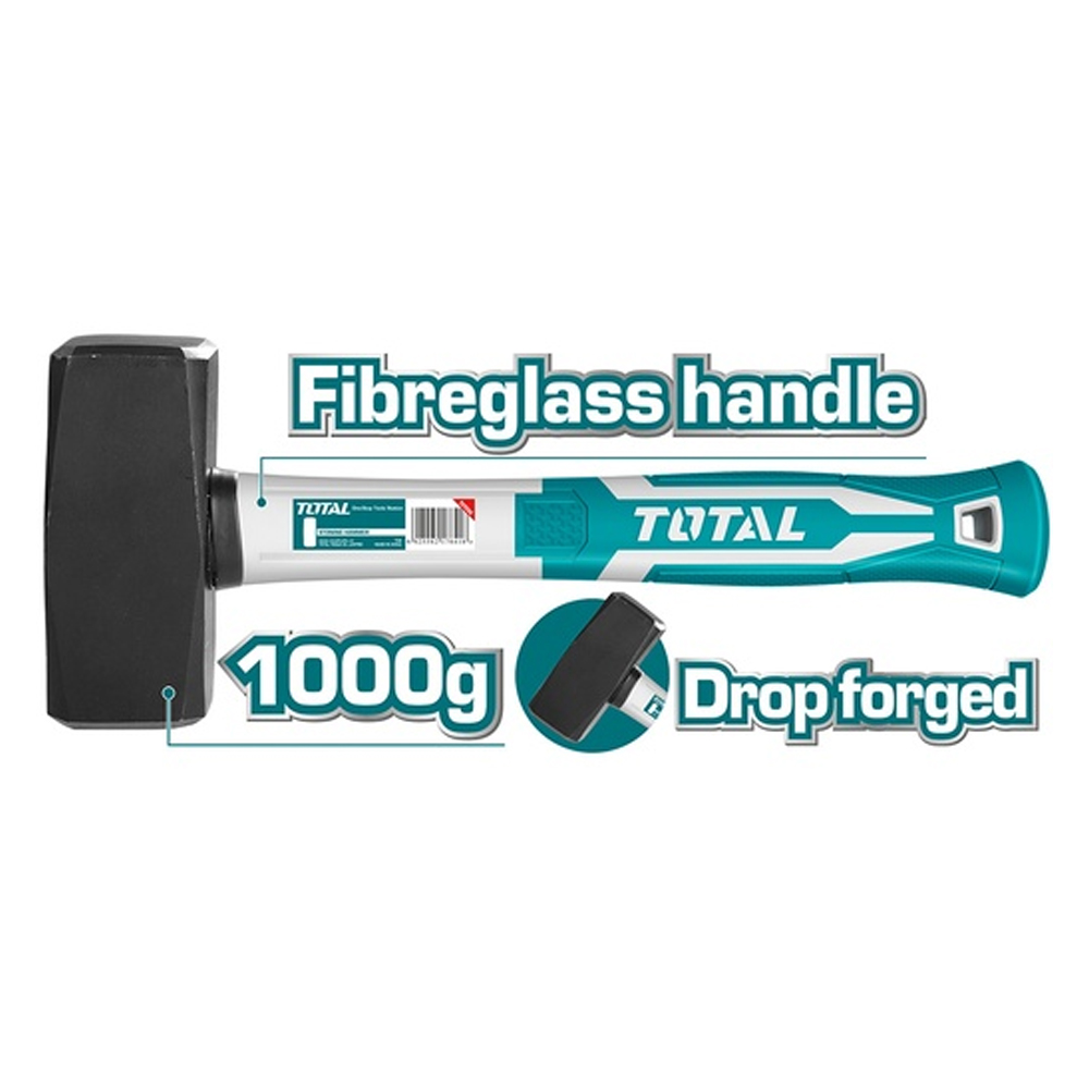 PORRA 2LB HIERRO MANGO FIBRA VIDRIO TOTAL (THT7210006)