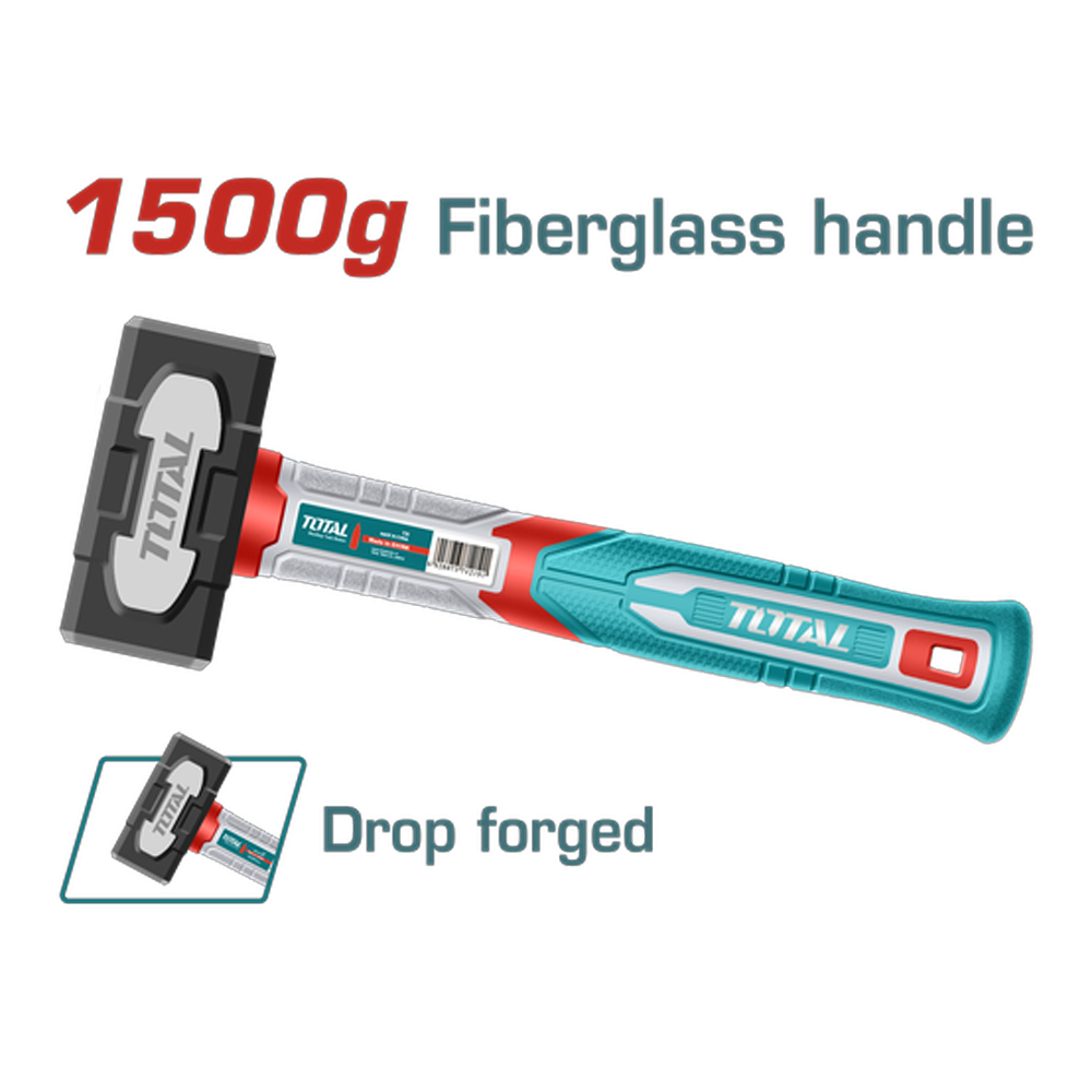 PORRA 3LB HIERRO MANGO FIBRA VIDRIO SUPER TOTAL (THSTH61500)